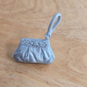 1/5$ 4/15$ 6/20$ Barbie Silver Miniature Handbag